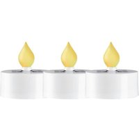 Trading Solar-Kerzen-Set Saul, 3 Stück, Weiß, led, Gelb, Dämmerungssensor, Außenbereich, 5,5 cm - Star Trading Solar-Kerzen-Set Saul, 3 Stück, Weiß, led, Gelb, Dämmerungssensor, Außenbereich, 5,5 cm - Star von Star