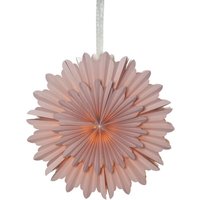 Star Trading - Star Papierstern 'Crystal', pink, von STAR TRADING