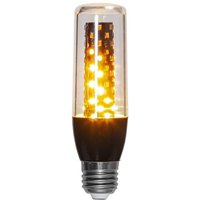 Led Leuchtmittel Flame, E27, 12lm, 1,5-3,5W, Flackernd, Warmweiß, Schwarz, 13,5 cm - Star Trading Led Leuchtmittel Flame, E27, 12lm, 1,5-3,5W, Flackernd, Warmweiß, Schwarz, 13,5 cm - Star Trading von STAR TRADING