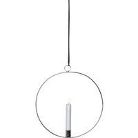 Led Lichterkranz 'Flamme Ring', silber, 30cm - Star Trading von STAR TRADING
