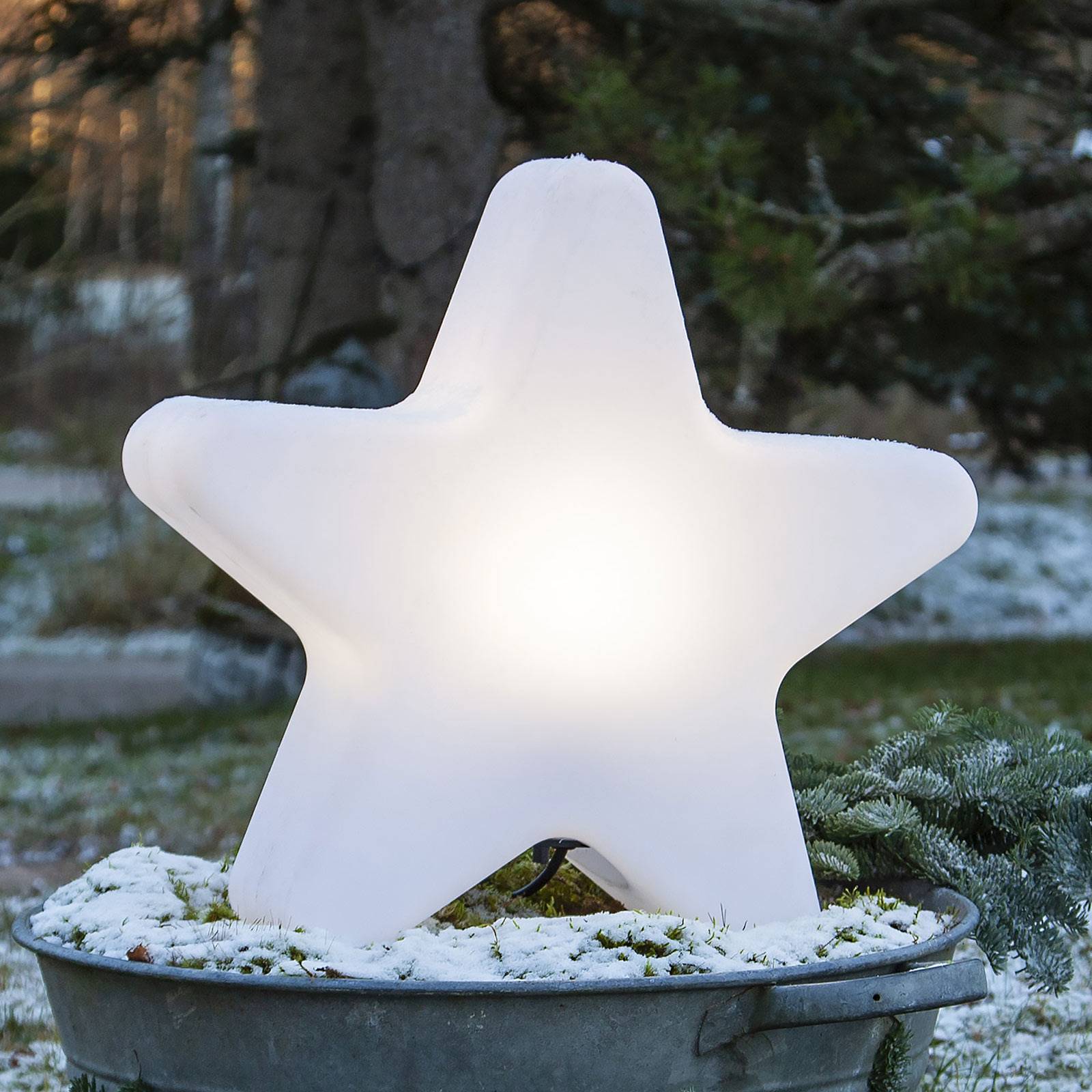Terrassenleuchte Gardenlight, sternförmig von STAR TRADING