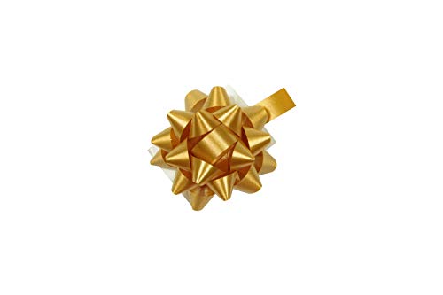 STAR 10 Geschenkschleifen Rosetten 4cm Gold von Star