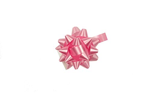 STAR 10 Geschenkschleifen Rosetten 4cm Rosa von STAR