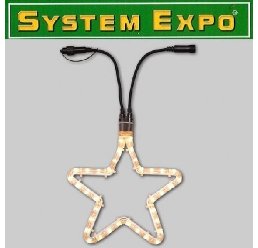 STAR Systemlichterkette 484-40 System Expo Lichtschlauch Stern Extra 28cm von STAR