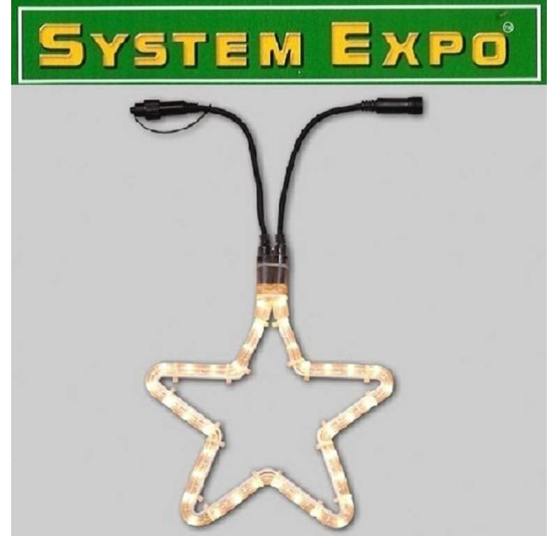 STAR Systemlichterkette 484-40 System Expo Lichtschlauch Stern Extra 28cm von STAR