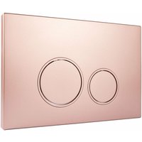 Raybro Innovations - Betätigungsplatte doppio 55 Rose für Geberit Spülkästen UP320, UP300, UP10 - StarBlueDisc von RAYBRO INNOVATIONS