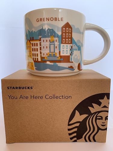 STARBUCKS, Keramik, City Mug You Are Here Collection Grenoble Kaffeetasse Coffee Cup von STARBUCKS