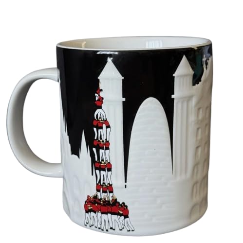 STARBUCKS Barcelona (Spanien) City Collection 3D Relief Becher, 474 ml von STARBUCKS