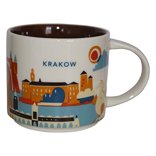 STARBUCKS City Mug You Are Here Collection Krakau Krakow Kaffeetasse Coffee Cup von STARBUCKS