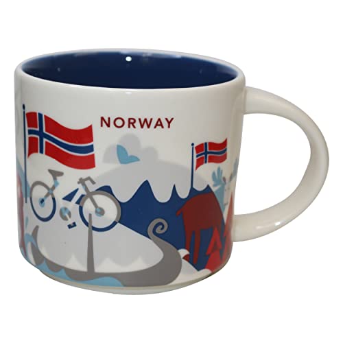 STARBUCKS City Mug You Are Here Collection Norwegen Norway Kaffeetasse Coffee Cup von STARBUCKS