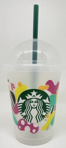 STARBUCKS Limited Edition Vergissmeinnicht wiederverwendbarer Kunststoffbecher, 400 ml von STARBUCKS