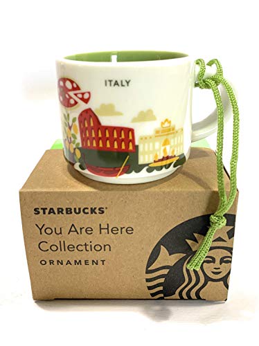 STARBUCKS Italy Italien Mug Tasse YAH You Are here Collection Ornament - 59ml von STARBUCKS