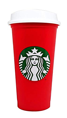 STARBUCKS Travel Cup Tumbler Grande Medium Rot 16oz/473ml wiederverwendbar von STARBUCKS