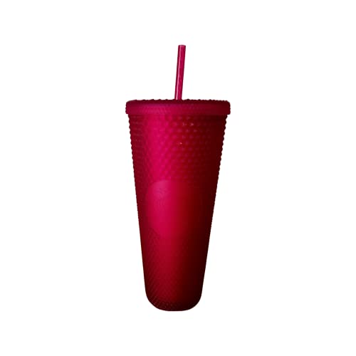 Starbucks 2023 Spring Pink Jelly Studded Venti Becher mit Strohhalm 680 ml von STARBUCKS