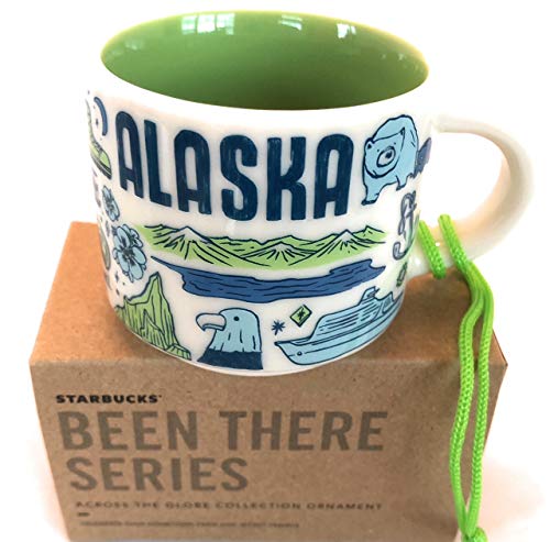 Starbucks ALASKA Been There Serie Espressotasse Ornament Demitasse Tasse 57 ml von STARBUCKS