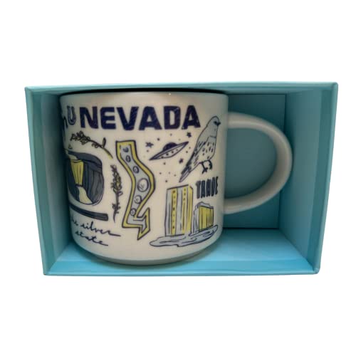 Starbucks Been There Series Nevada Kaffeetasse aus Keramik, 400 ml von STARBUCKS