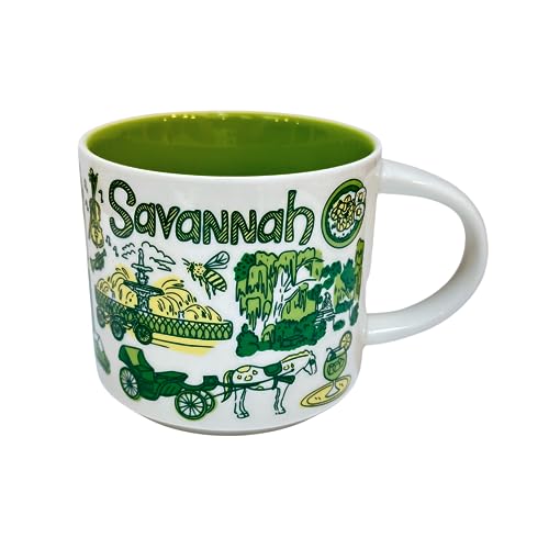 Starbucks Been There Series Savannah Keramik-Kaffeetasse, 400 ml von STARBUCKS