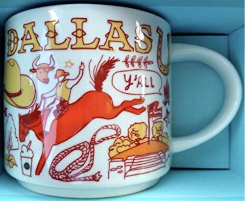 Starbucks Dallas Been There Series Across The Globe Keramik-Kaffeetasse, 400 ml von STARBUCKS