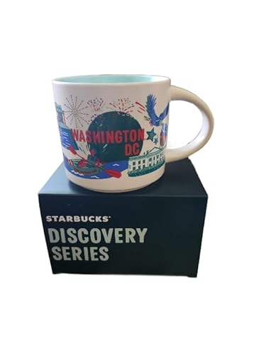 Starbucks Discovery Series Washington, DC Keramik-Kaffeetasse, 400 ml, mit Geschenkbox von STARBUCKS