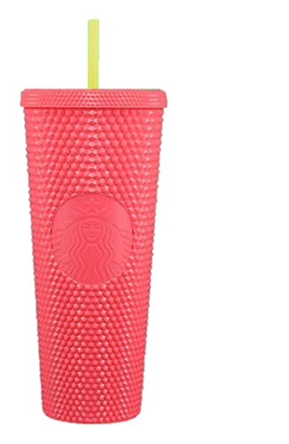 Starbucks Dragonfruit Becher mit Nieten, limitierte Auflage, Sommer 2022, Venti, 680 ml von STARBUCKS