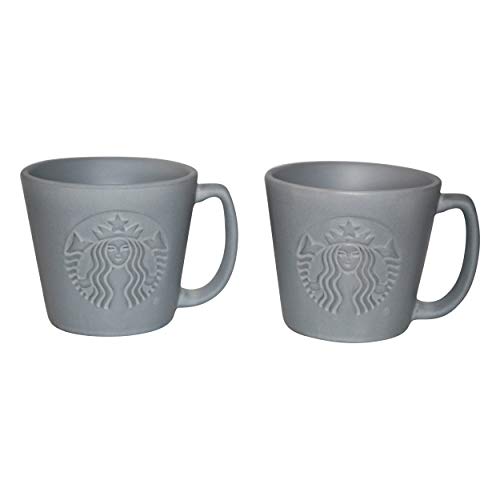 Starbucks Espresso Tasse Gray Stone Starbucks Mug Espresso Set Demitasse (Gray, 2) von STARBUCKS