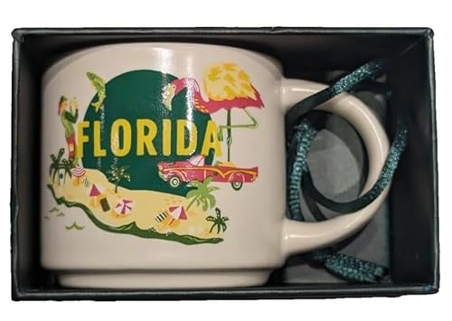 Starbucks Florida Discovery Series Ornament Mini-Tasse, 57 ml. von STARBUCKS