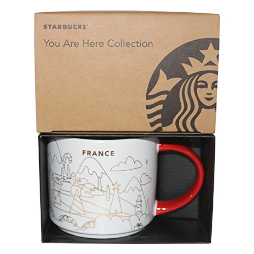 Starbucks Frankreich France Mug YAH You Are here Collection Winter Collection - 14 FL oz / 414 ml von STARBUCKS