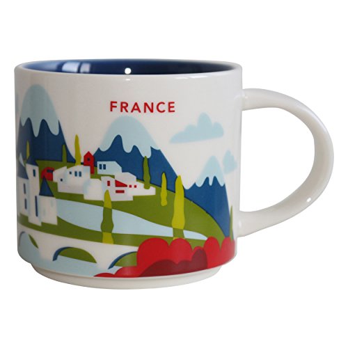 STARBUCKS Frankreich France Mug YAH You Are here Collection - 14 FL oz / 414 ml von STARBUCKS