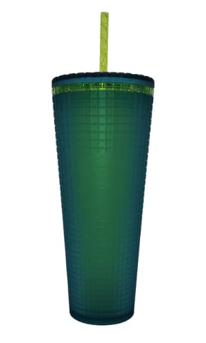 Starbucks Green Jelly Acryl Grid Tumbler Limited Edition 2022 680ml von STARBUCKS