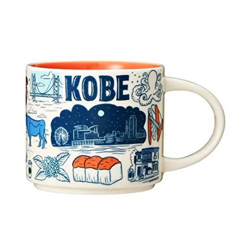 Starbucks Kaffeebecher, Motiv: Japan Kobe Been There Serie Across the Globe Collection, ca. 400 ml von STARBUCKS