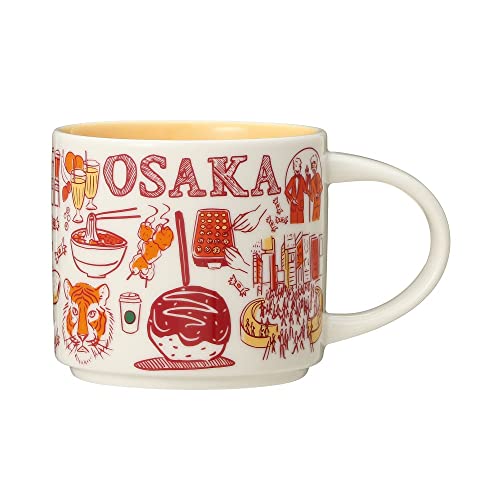Starbucks Kaffeebecher, Motiv: Japan Osaka Been There Serie Across the Globe Collection, 400 ml von STARBUCKS