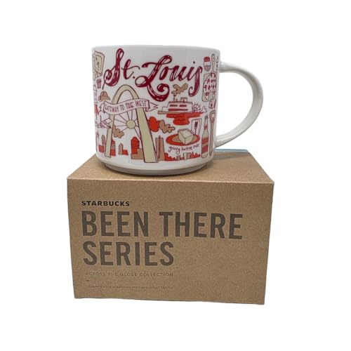 Starbucks Kaffeetasse aus Keramik mit St. Louis Been There Series Across the Globe-Kollektion Starbucks Kaffeetasse aus Keramik mit St. Louis Been There Series Across the Globe-Kollektion von STARBUCKS