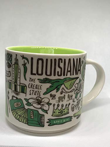 Starbucks Louisiana Been There Serie Across The Globe Collection Keramik-Kaffeetasse, 400 ml von STARBUCKS