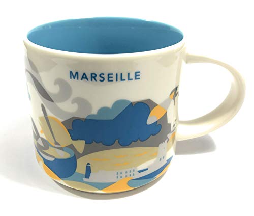 Starbucks Marseille France Mug YAH You are here Collection - 14 fl oz / 414 ml von STARBUCKS