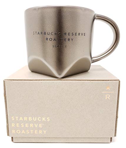 Starbucks Reserve Roastery Seattle Bevel Tasse, 340 ml, goldfarben von STARBUCKS