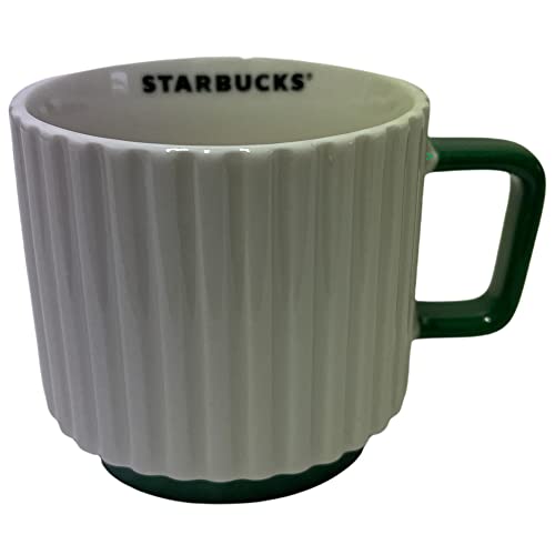 Starbucks Sammeltasse Pillar grün weiß Collectors Mug Tasse von STARBUCKS