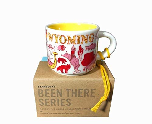 Starbucks WYOMING Been There Collection Espresso-Tasse aus Keramik, Demitasse, Ornament, 57 ml von STARBUCKS
