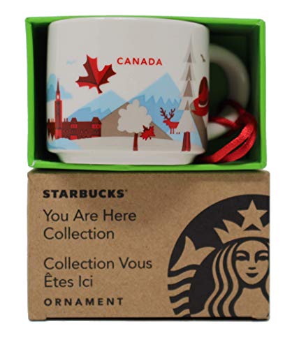 Starbucks You Are Here Serie Kanada Keramiktasse Demitasse, Ornament, 57 ml von STARBUCKS