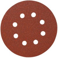 Starcke Papier-Klett-Schleifscheibe (A) Lochung 8fach,⌀ 125 mm, Körnung: 180 von STARCKE