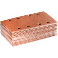 Starcke Schleifpapier-Set 50-teilig Lochung 8fach, Körnung: 240, (L x B: 185 x 93 mm) von Starcke