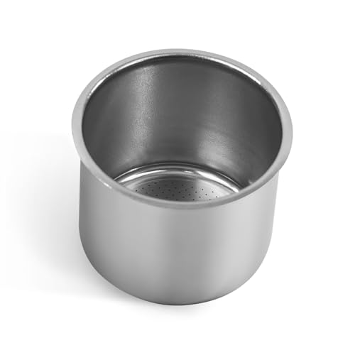 STARESSO Konvex-Filterkorb für bodenlose 37 mm Siebträger,304 Edelstahl Filterkorb Kompatibel mit 37-mm-Espressomaschine STARESSO CLASSIC SP200 & TRAVEL von STARESSO