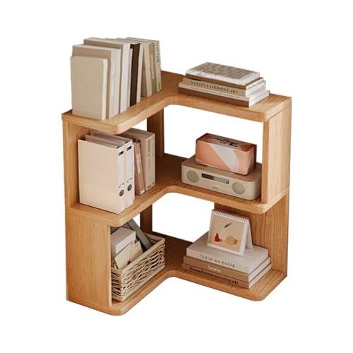 Eckregal Stehend aus Massivholz | Bücherregal Holz| Bücherregal Eckschrank mit Brettern | Platzsparendes Eckregal Wohnzimmer & Schlafzimmer original Wood Color 15.7 * 15.7 * 25.9in Eckregal Stehend aus Massivholz | Bücherregal Holz| Bücherregal Eckschrank mit Brettern | Platzsparendes Eckregal Wohnzimmer & Schlafzimmer original Wood Color 15.7 * 15.7 * 25.9in von STARHMLUX