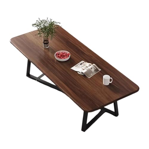 STARHMLUX Couchtisch Wohnzimmer Modern - Vintage Sofatisch Beistelltisch L-FöRmige StrukturstüTze aus Kohlenstoffstahlrahmen Geeignet füR WohnzimmerbüRos Walnut 47.2 * 23.6 * 17.7in STARHMLUX Couchtisch Wohnzimmer Modern - Vintage Sofatisch Beistelltisch L-FöRmige StrukturstüTze aus Kohlenstoffstahlrahmen Geeignet füR WohnzimmerbüRos Walnut 47.2 * 23.6 * 17.7in von STARHMLUX
