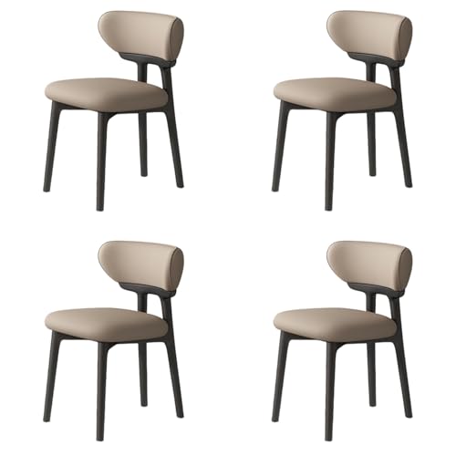 STARHMLUX EsszimmerstüHle Holz 2/4/6er Set - Moderne Stühle Esszimmer mit Bequeme Rückenlehne Pflegeleicht für den Essbereich Black +Dark Khaki 4pc STARHMLUX EsszimmerstüHle Holz 2/4/6er Set - Moderne Stühle Esszimmer mit Bequeme Rückenlehne Pflegeleicht für den Essbereich Black +Dark Khaki 4pc von STARHMLUX