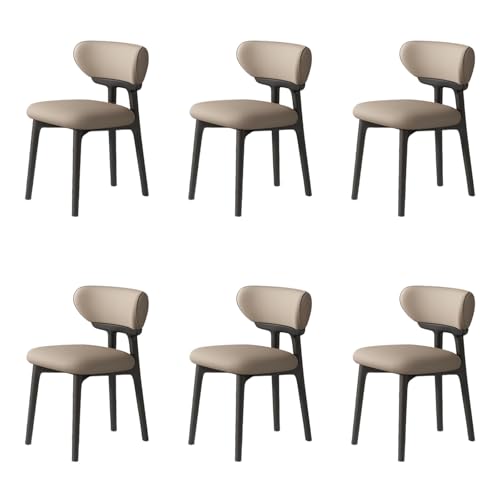 STARHMLUX EsszimmerstüHle Holz 2/4/6er Set - Moderne Stühle Esszimmer mit Bequeme Rückenlehne Pflegeleicht für den Essbereich Black +Dark Khaki 6pc STARHMLUX EsszimmerstüHle Holz 2/4/6er Set - Moderne Stühle Esszimmer mit Bequeme Rückenlehne Pflegeleicht für den Essbereich Black +Dark Khaki 6pc von STARHMLUX