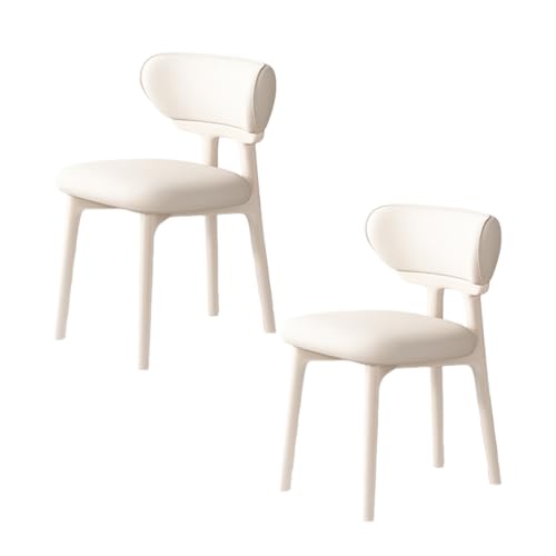 STARHMLUX EsszimmerstüHle Holz 2/4/6er Set - Moderne Stühle Esszimmer mit Bequeme Rückenlehne Pflegeleicht für den Essbereich White +White 2pc STARHMLUX EsszimmerstüHle Holz 2/4/6er Set - Moderne Stühle Esszimmer mit Bequeme Rückenlehne Pflegeleicht für den Essbereich White +White 2pc von STARHMLUX