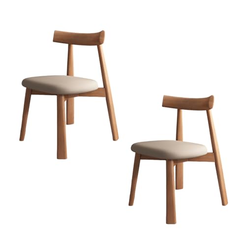 STARHMLUX EsszimmerstüHle Holz 2/4/6er Set - Moderne Stühle Esszimmer mit Bequeme Rückenlehne für den Essbereich Light Walnut +Dark Khaki 2pc STARHMLUX EsszimmerstüHle Holz 2/4/6er Set - Moderne Stühle Esszimmer mit Bequeme Rückenlehne für den Essbereich Light Walnut +Dark Khaki 2pc von STARHMLUX