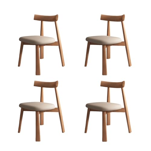 STARHMLUX EsszimmerstüHle Holz 2/4/6er Set - Moderne Stühle Esszimmer mit Bequeme Rückenlehne für den Essbereich Light Walnut +Dark Khaki 4pc STARHMLUX EsszimmerstüHle Holz 2/4/6er Set - Moderne Stühle Esszimmer mit Bequeme Rückenlehne für den Essbereich Light Walnut +Dark Khaki 4pc von STARHMLUX