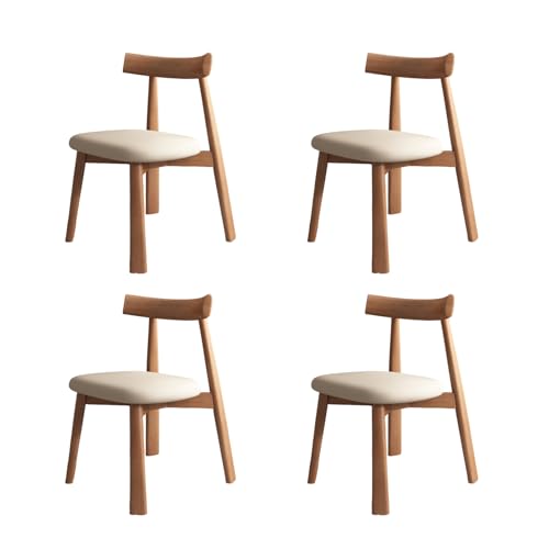 STARHMLUX EsszimmerstüHle Holz 2/4/6er Set - Moderne Stühle Esszimmer mit Bequeme Rückenlehne für den Essbereich Light Walnut +Light Khaki 4pc STARHMLUX EsszimmerstüHle Holz 2/4/6er Set - Moderne Stühle Esszimmer mit Bequeme Rückenlehne für den Essbereich Light Walnut +Light Khaki 4pc von STARHMLUX