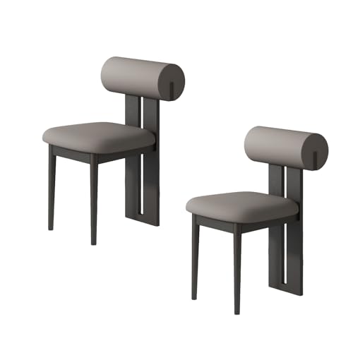 STARHMLUX EsszimmerstüHle Holz 2/4/6er Set - Moderne Stühle Esszimmer mit Gepolstert Holzstühle Bequeme Rückenlehne für den Essbereich Black + Dark Gray 2pc STARHMLUX EsszimmerstüHle Holz 2/4/6er Set - Moderne Stühle Esszimmer mit Gepolstert Holzstühle Bequeme Rückenlehne für den Essbereich Black + Dark Gray 2pc von STARHMLUX
